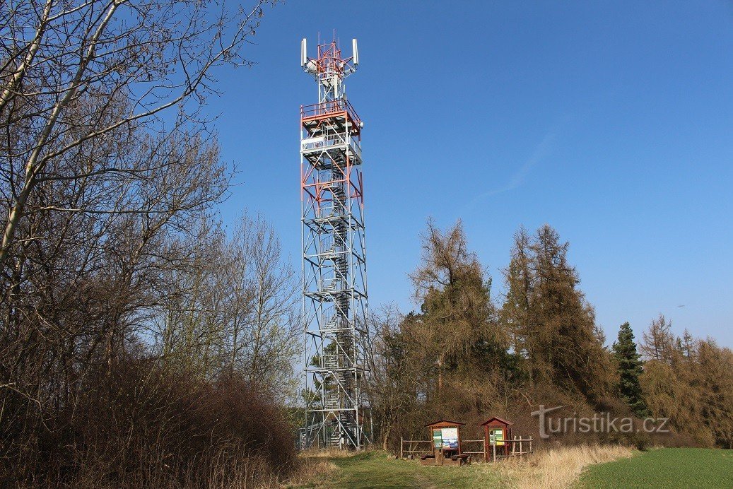 Kožich, Aussichtsturm