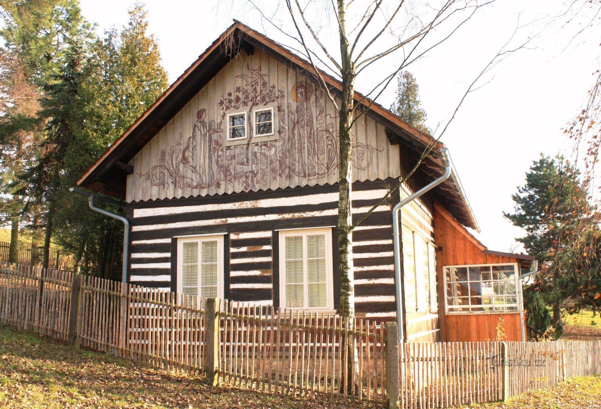 Kozlov - Hütte von Max Švabinský, Herbst 2010
