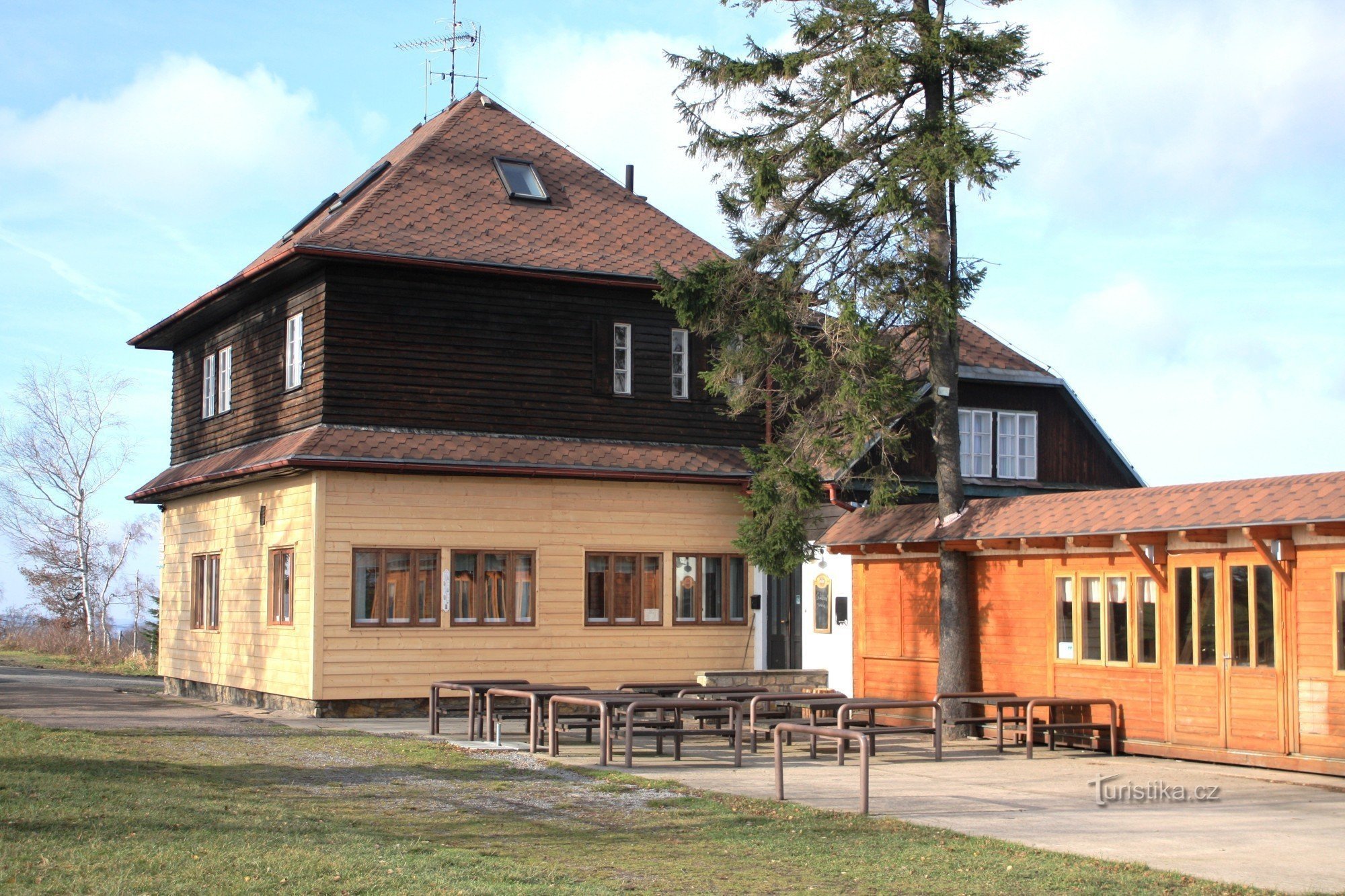 Colline de Kozlovský - chalet de M. Švabinský