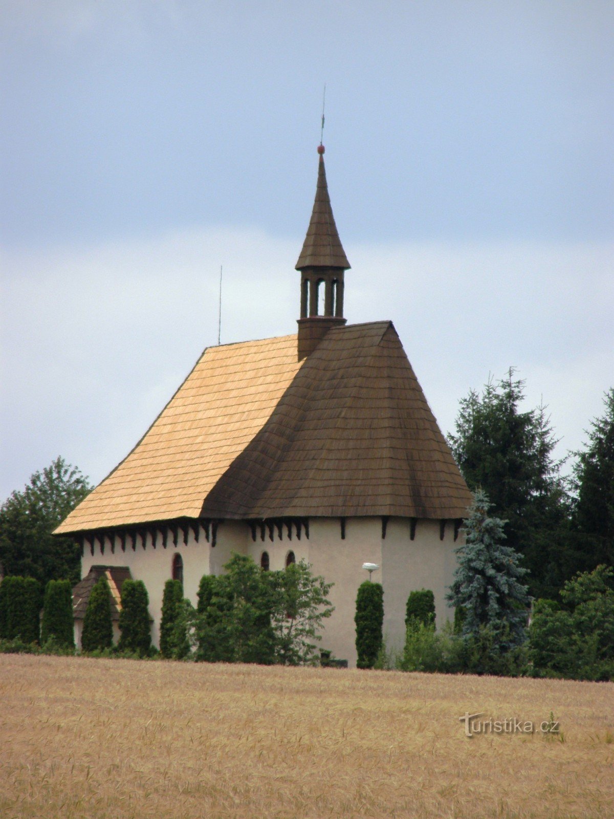 Kozojedy - igreja de madeira de St. Venceslau