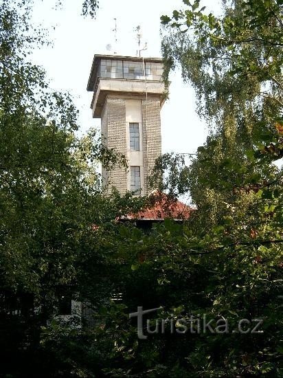 Kožova hora: Παρατηρητήριο Kožova hora - θέα από τον πομπό