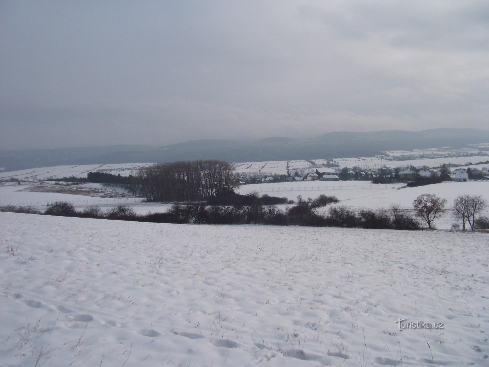 Paesaggio vicino a Všeradice