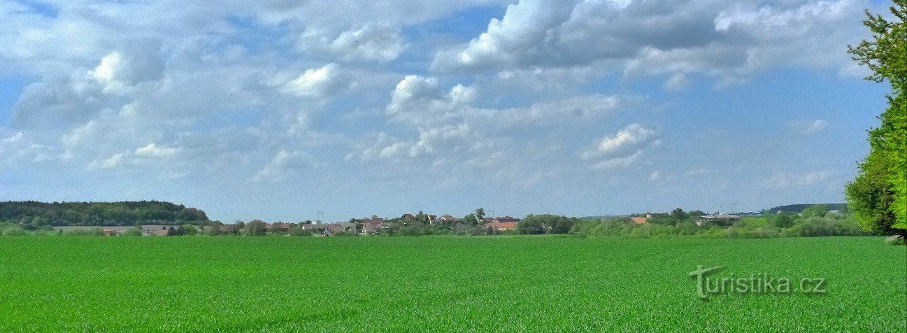 omringend landschap - uitzicht op Štěpánov