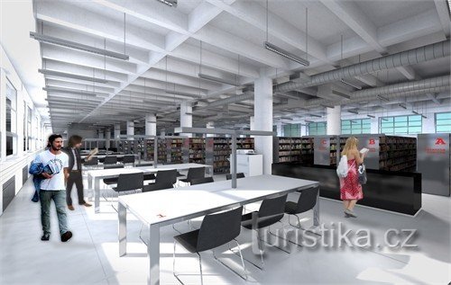 Bibliothèque régionale František Bartoš à Zlín © 14|15 INSTITUT BAŤůV