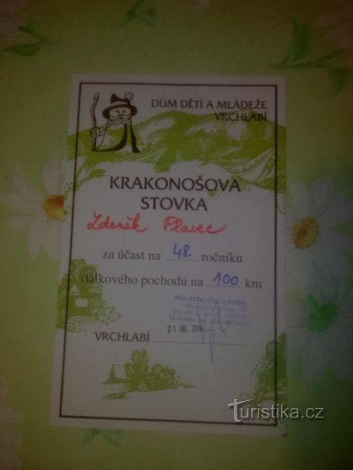 Krakonosova 100 2014
