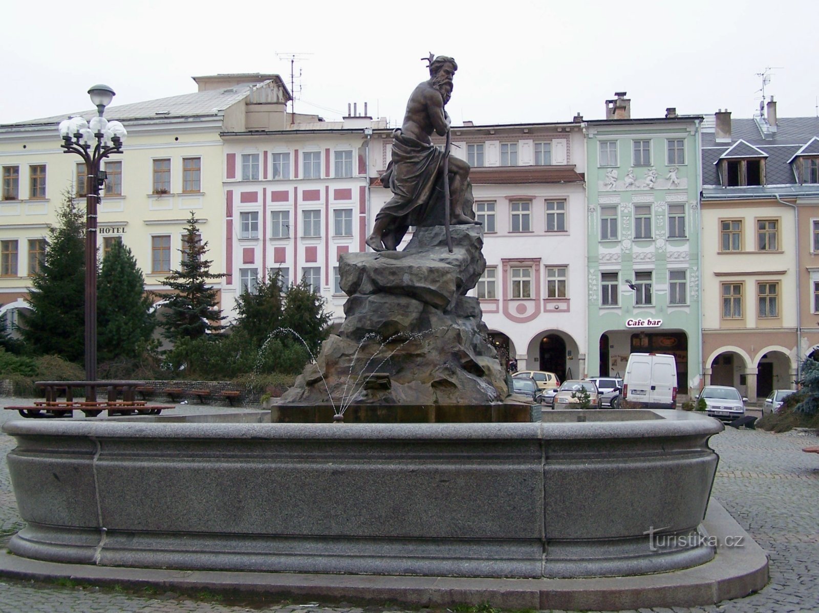 Krakonoš fountain - Trutnov