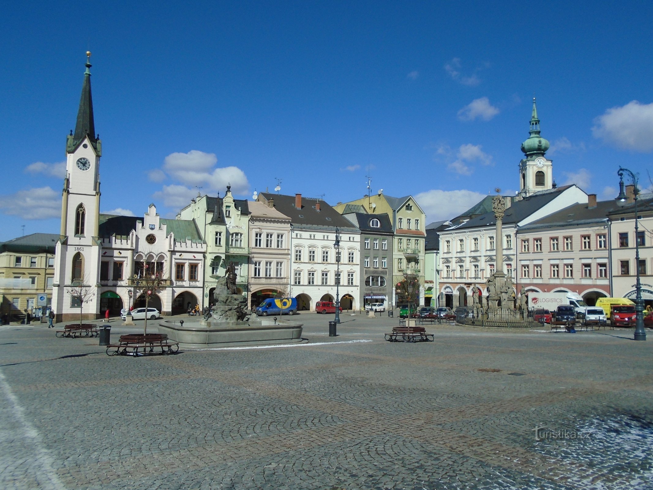 Krakonošovo náměstí (Trutnov, 21.3.2018 mars XNUMX)