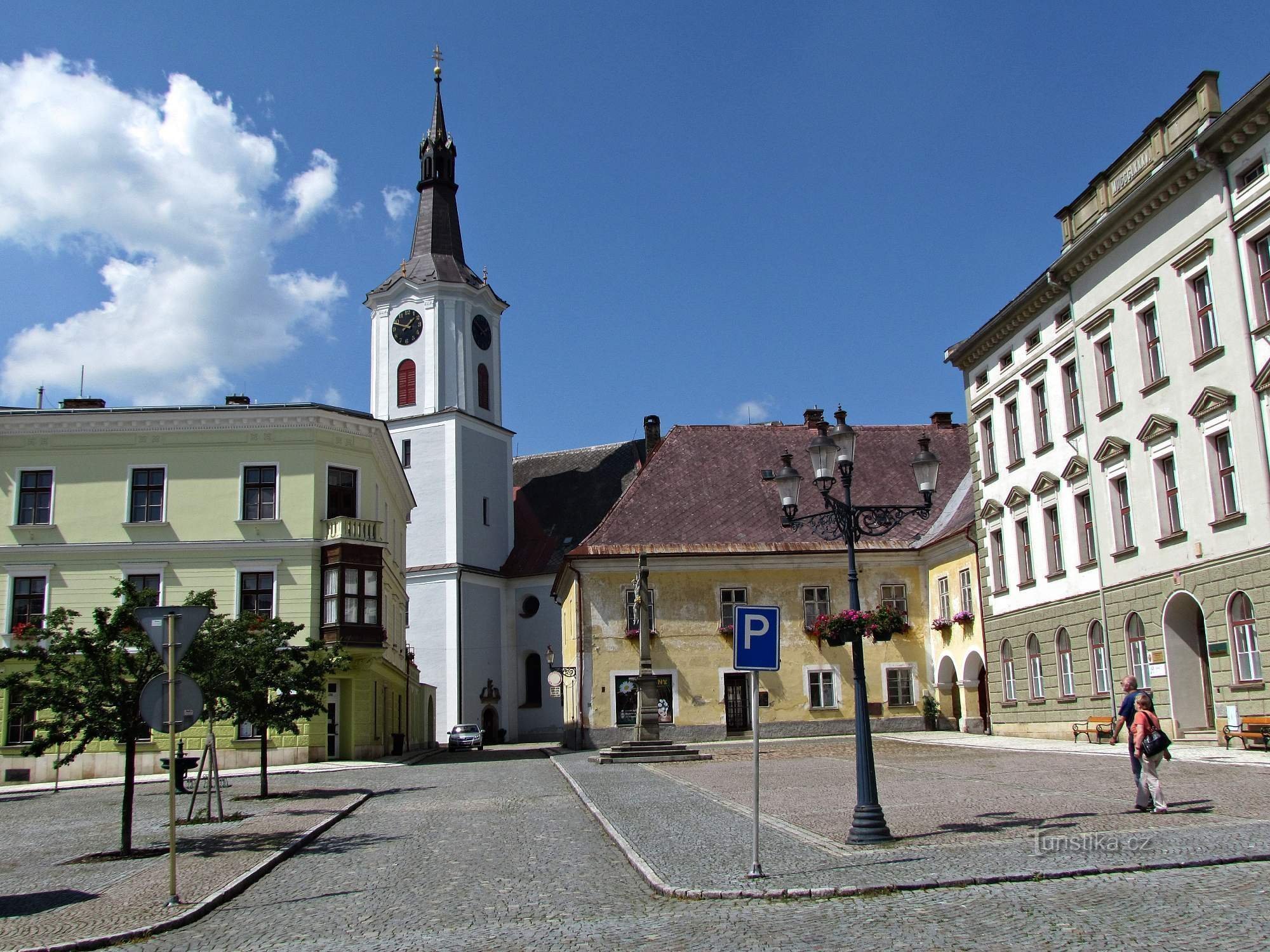 Králíky Kerk van St. Aartsengel Michaël