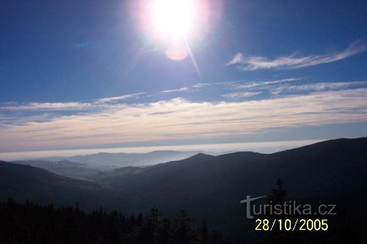 Králický Sněžník – 1423 meters above sea level