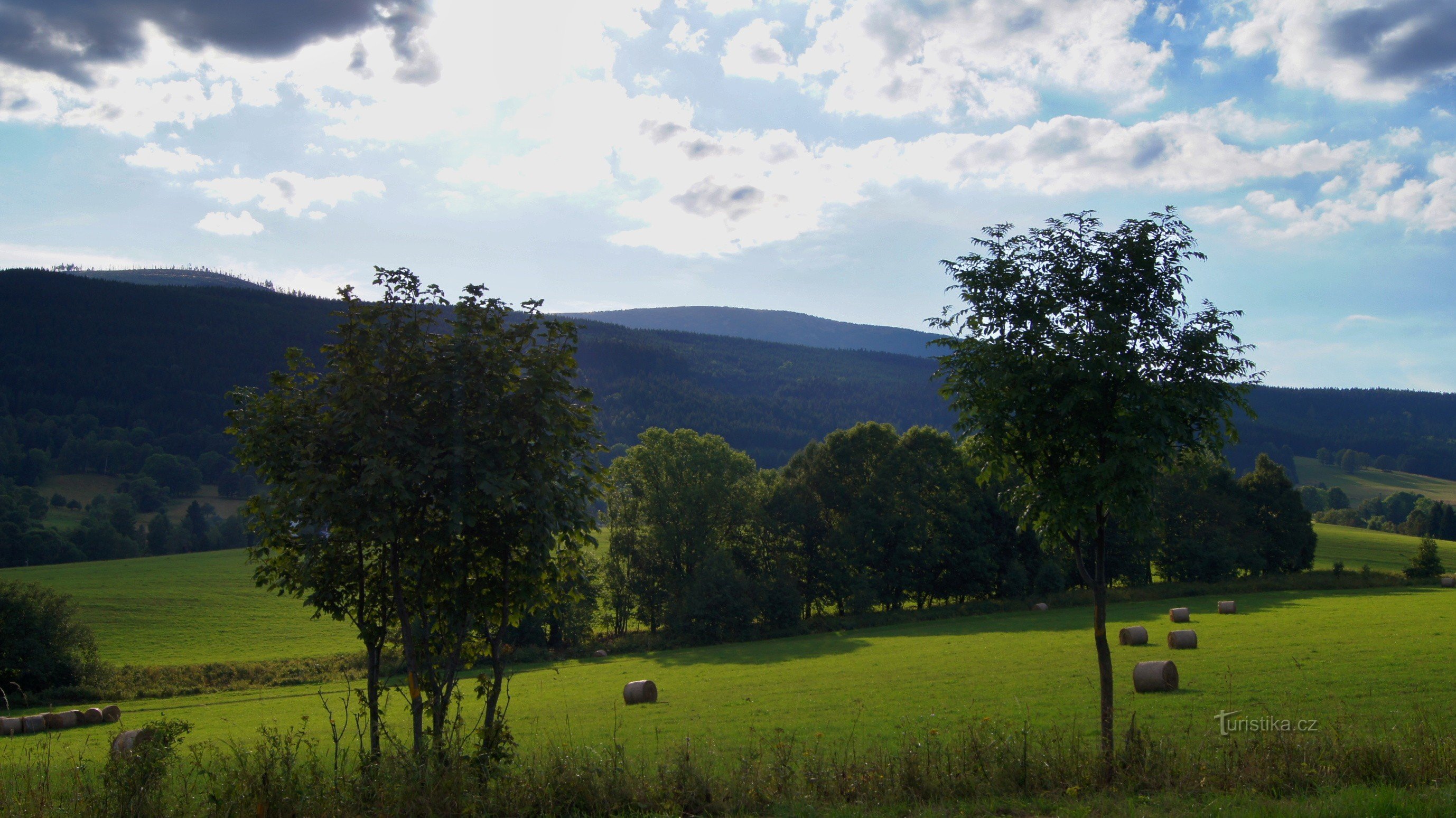 Králický Sněžník from Nová Seninka