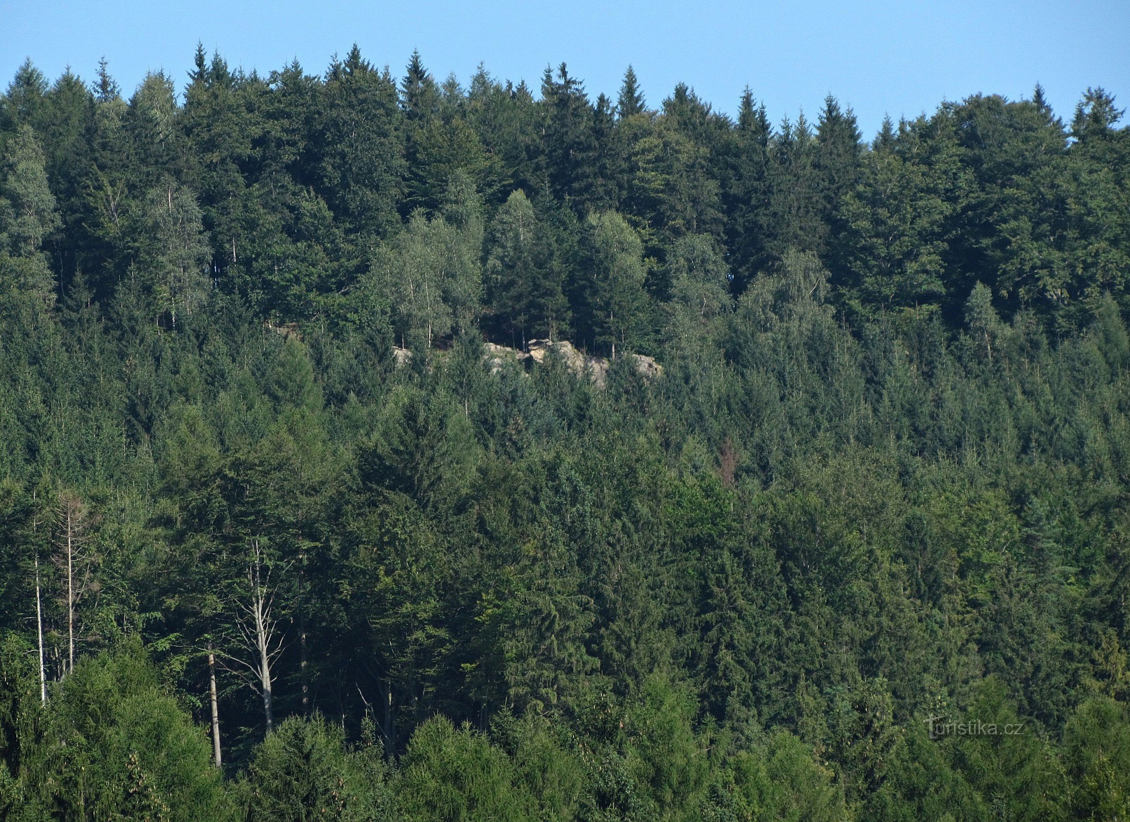 兔子 2014 - 3. 前往 Mladkov 附近的 Studený 和 Mariánská skála