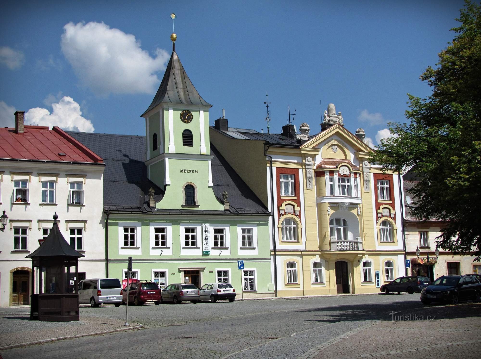 Králíky - rynek główny