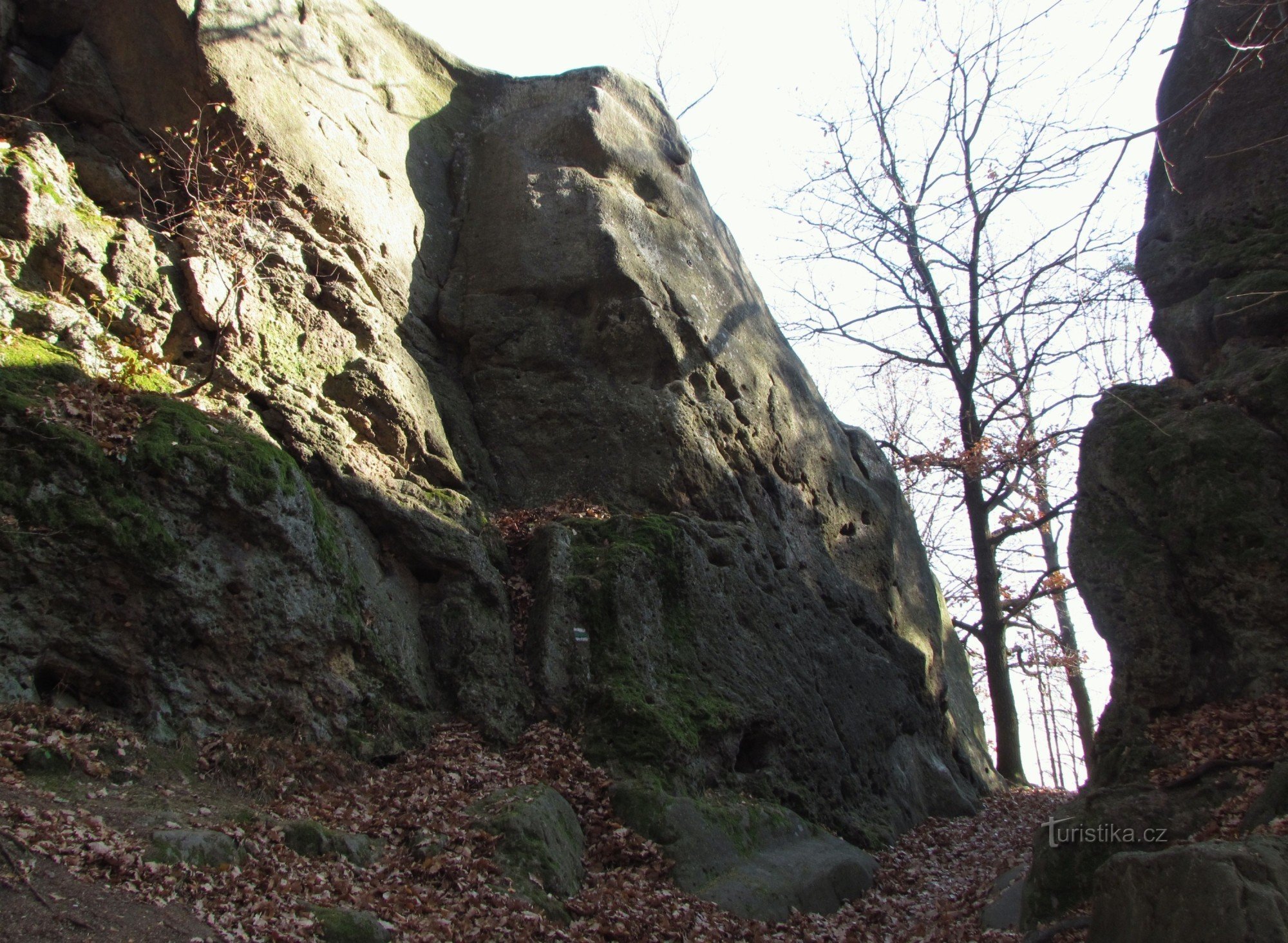 Králky - die Hauptfelsen