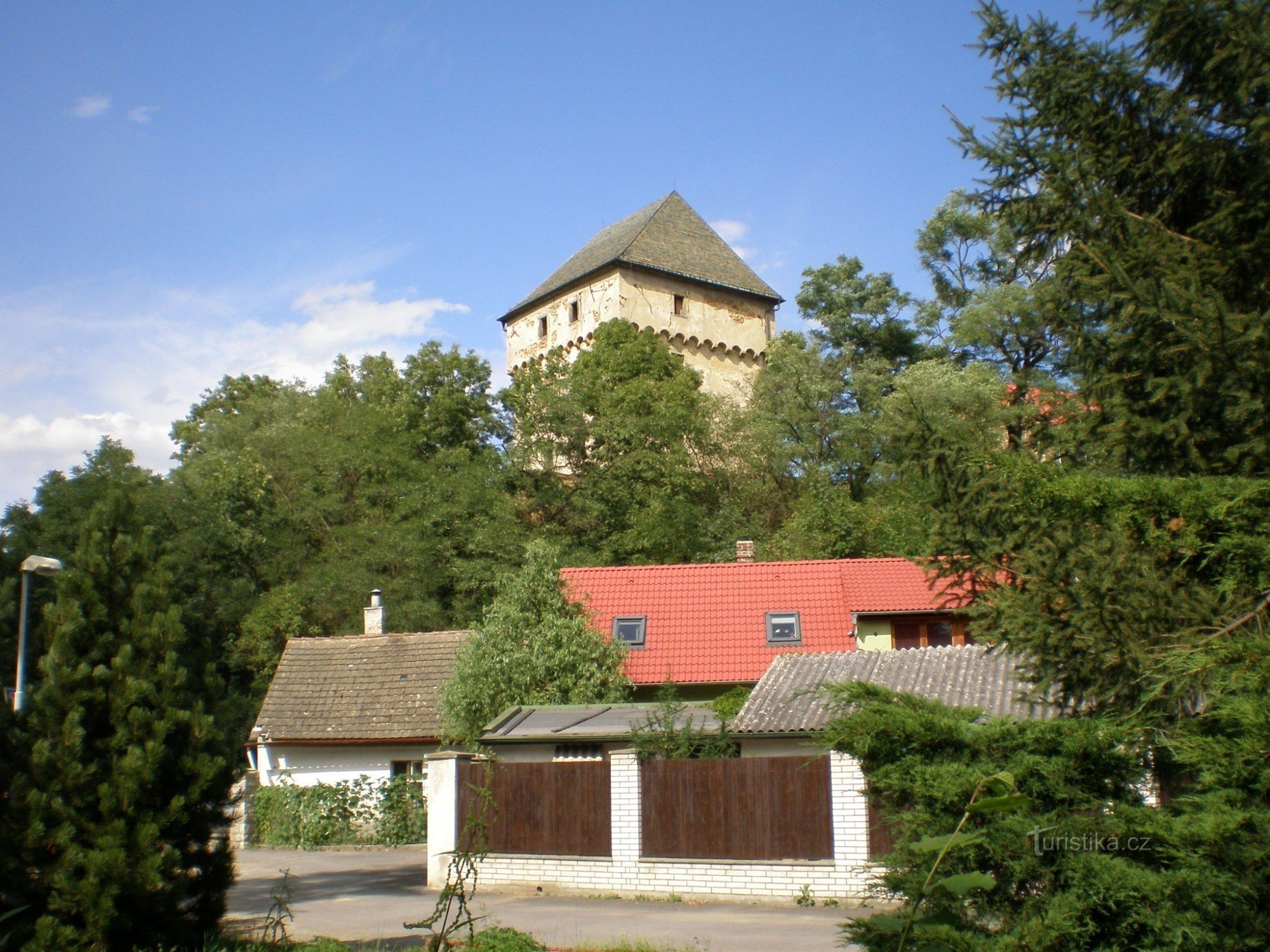 Reine avec une forteresse