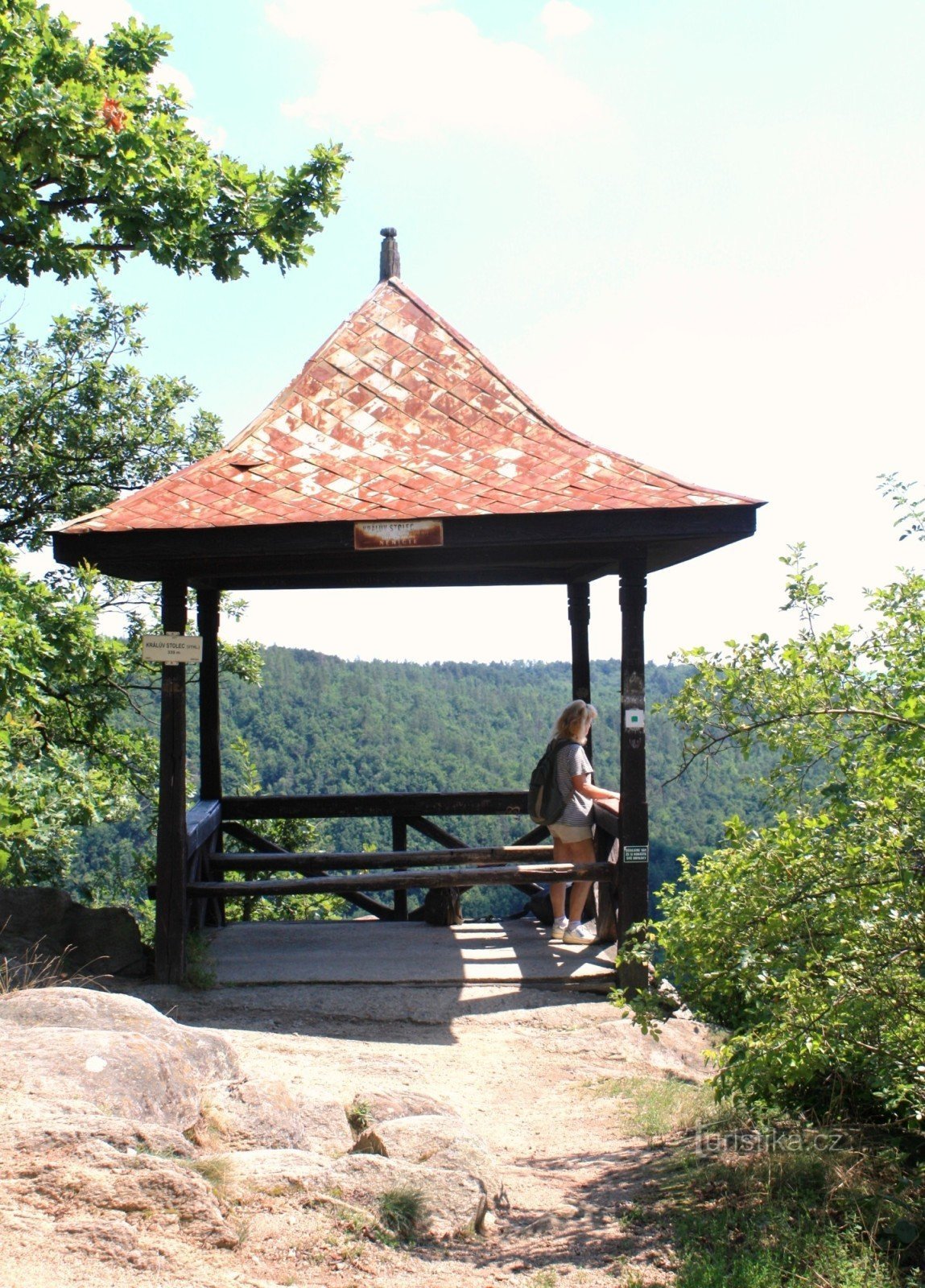 Cadeira do rei - deck de observação