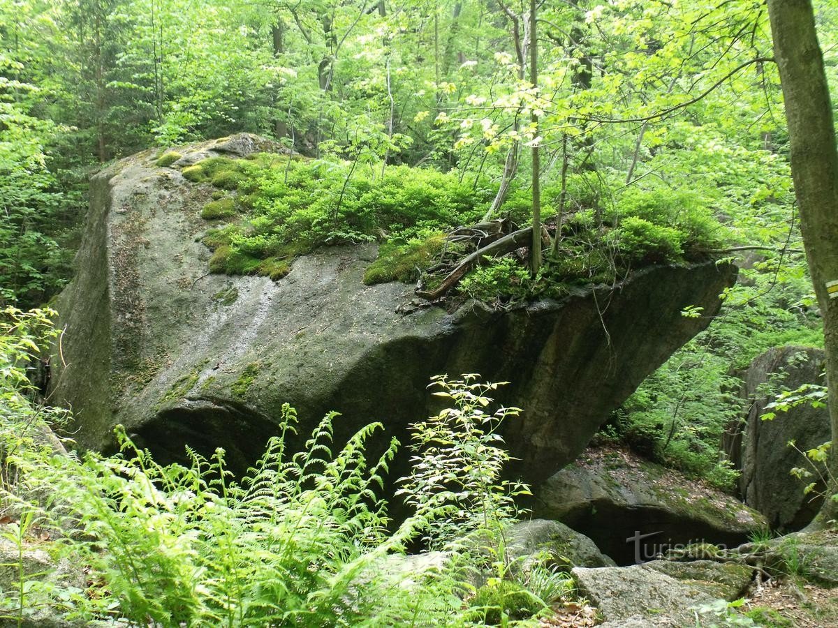 la belleza del paisaje de las montañas Jizera