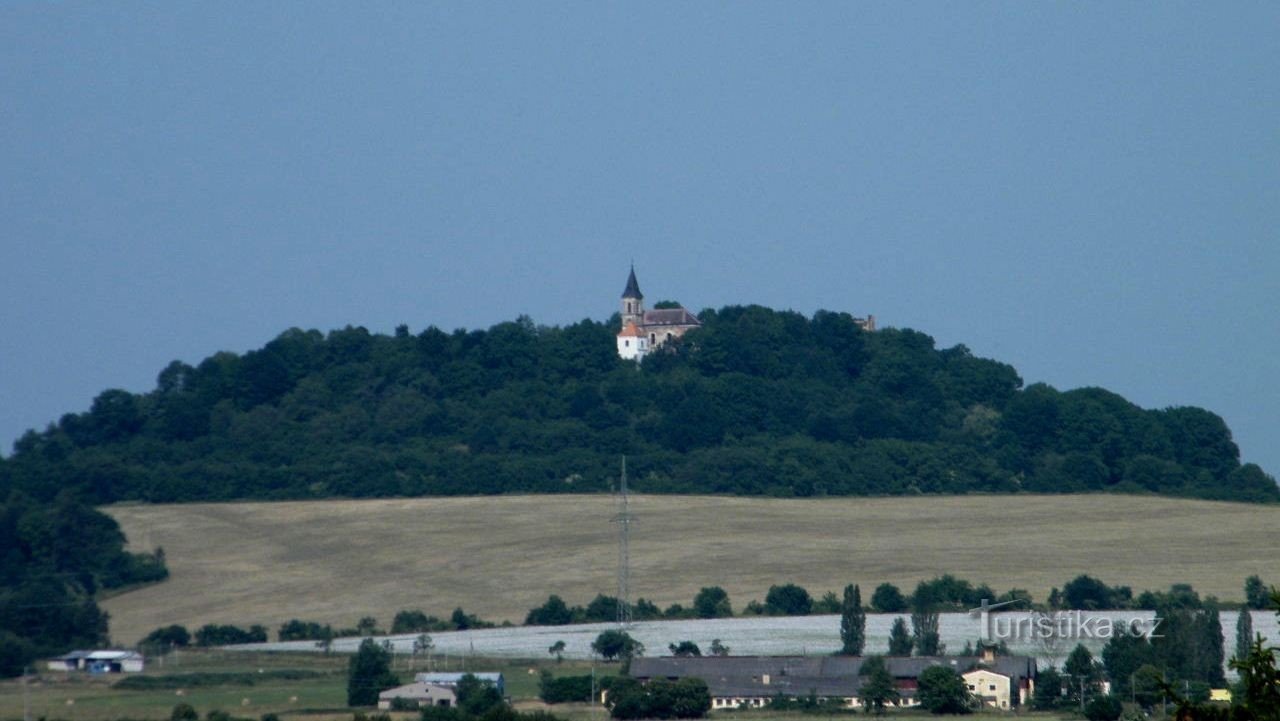 Krasíkov from Hradišťské vrch