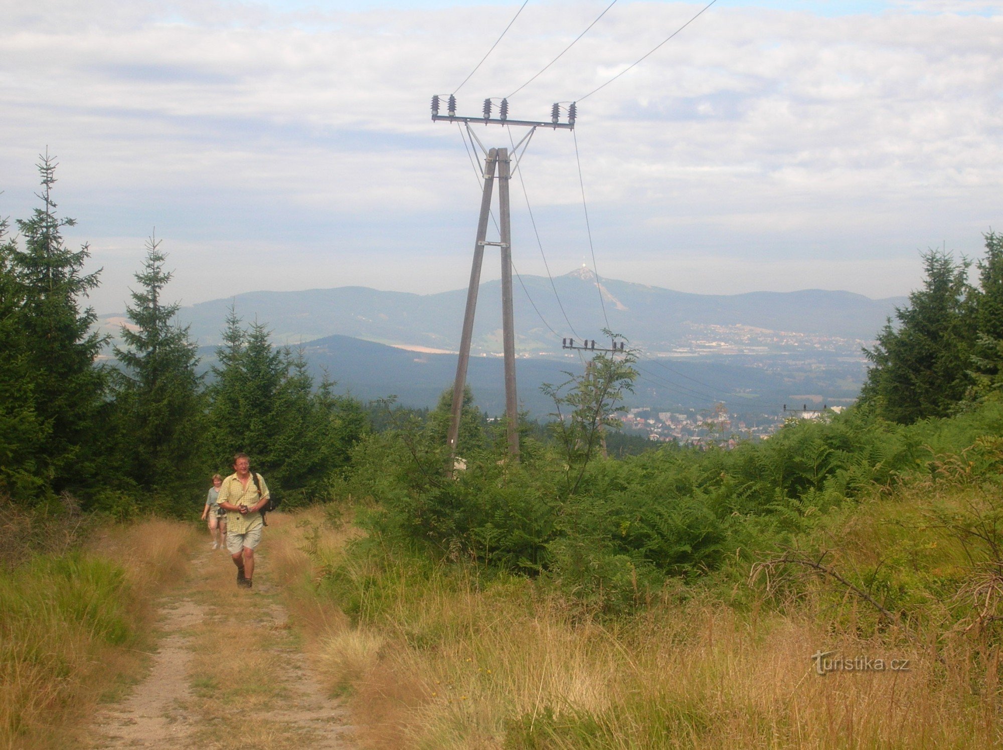 A beautiful ridge from Jablonec to Tanvald