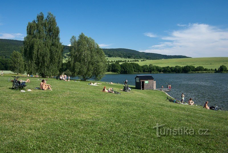 Beautiful - dam above Šumperk