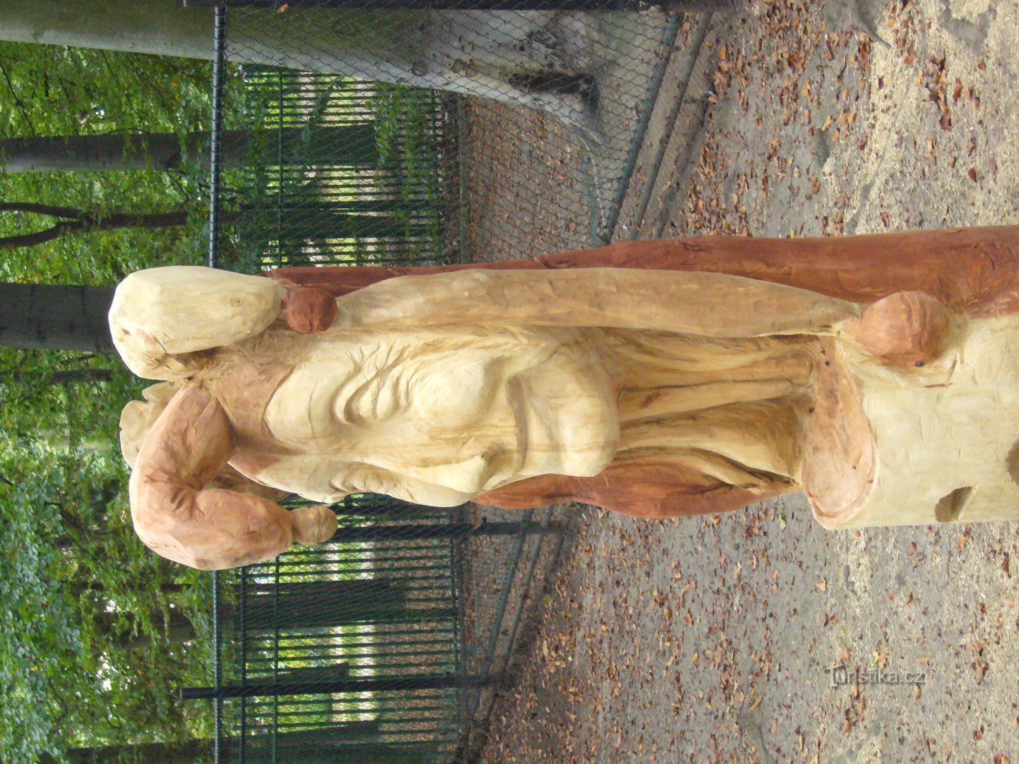 belles sculptures dans le ZOO