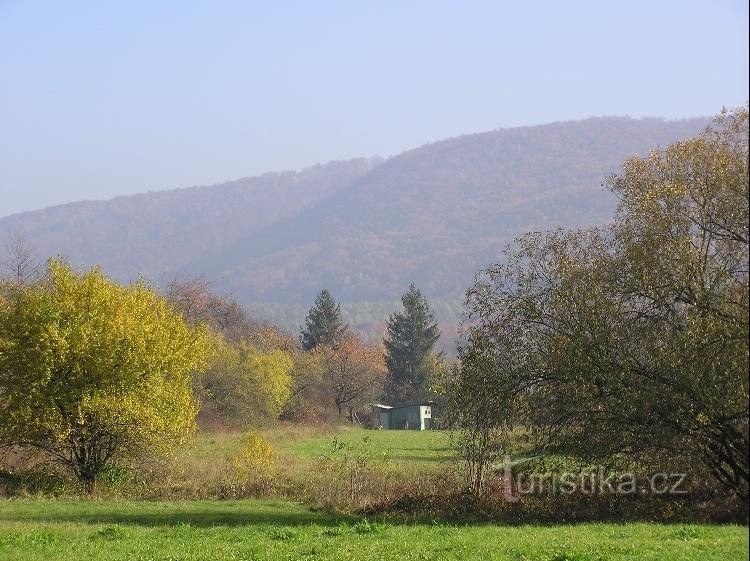 Krásnice: Aussicht von Týn nad Bečvou