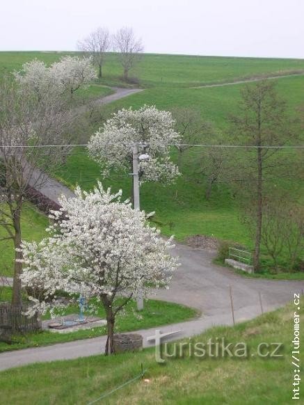 skønheden i landsbyen Luboměř