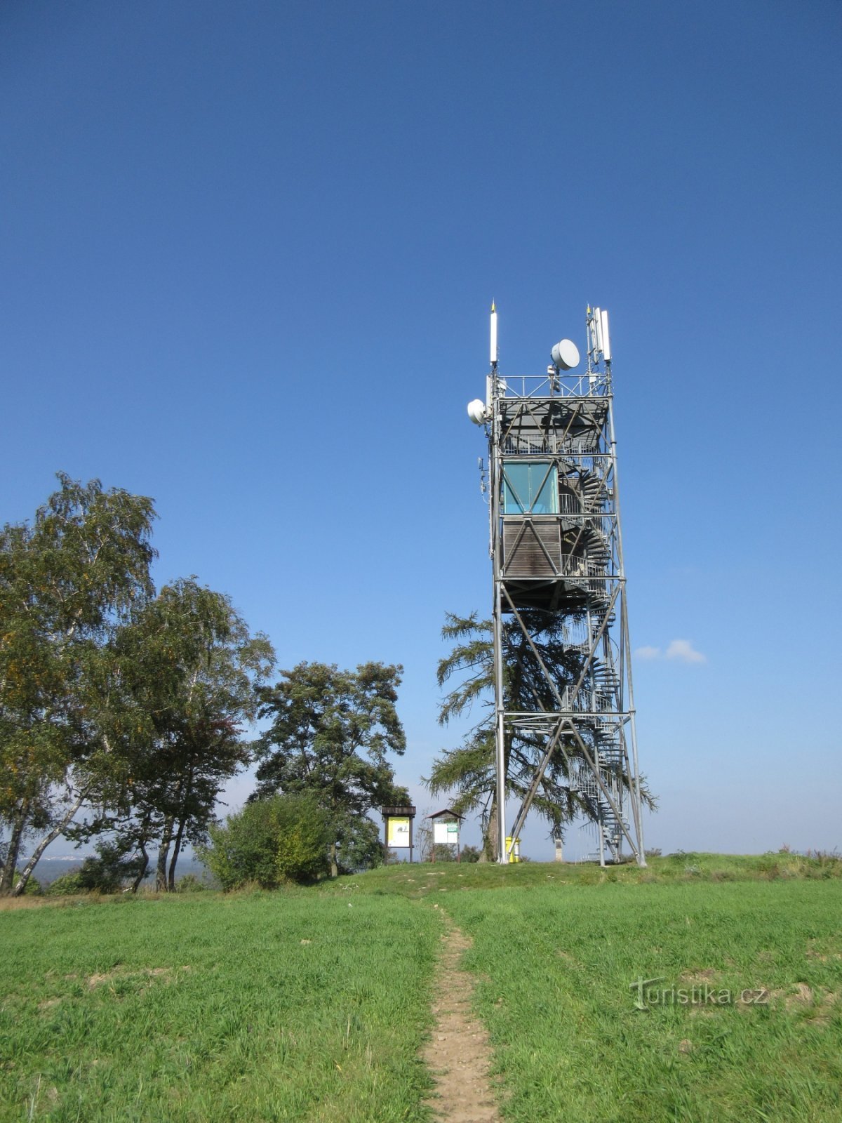 Krátošice - lookout tower Čermákuv vrch