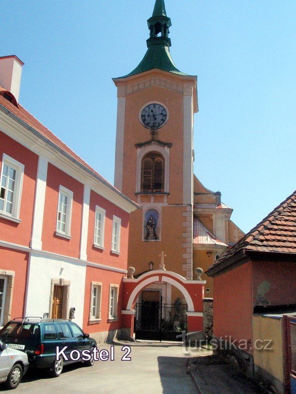 Le vacher près de l'église