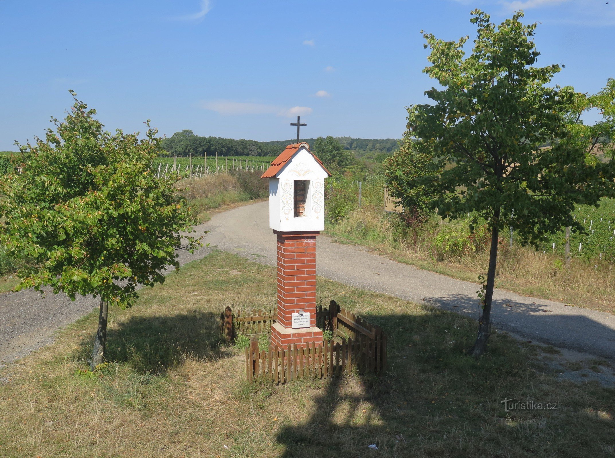 Kraví hora (Bořetice) - kwelling van St. Hubert