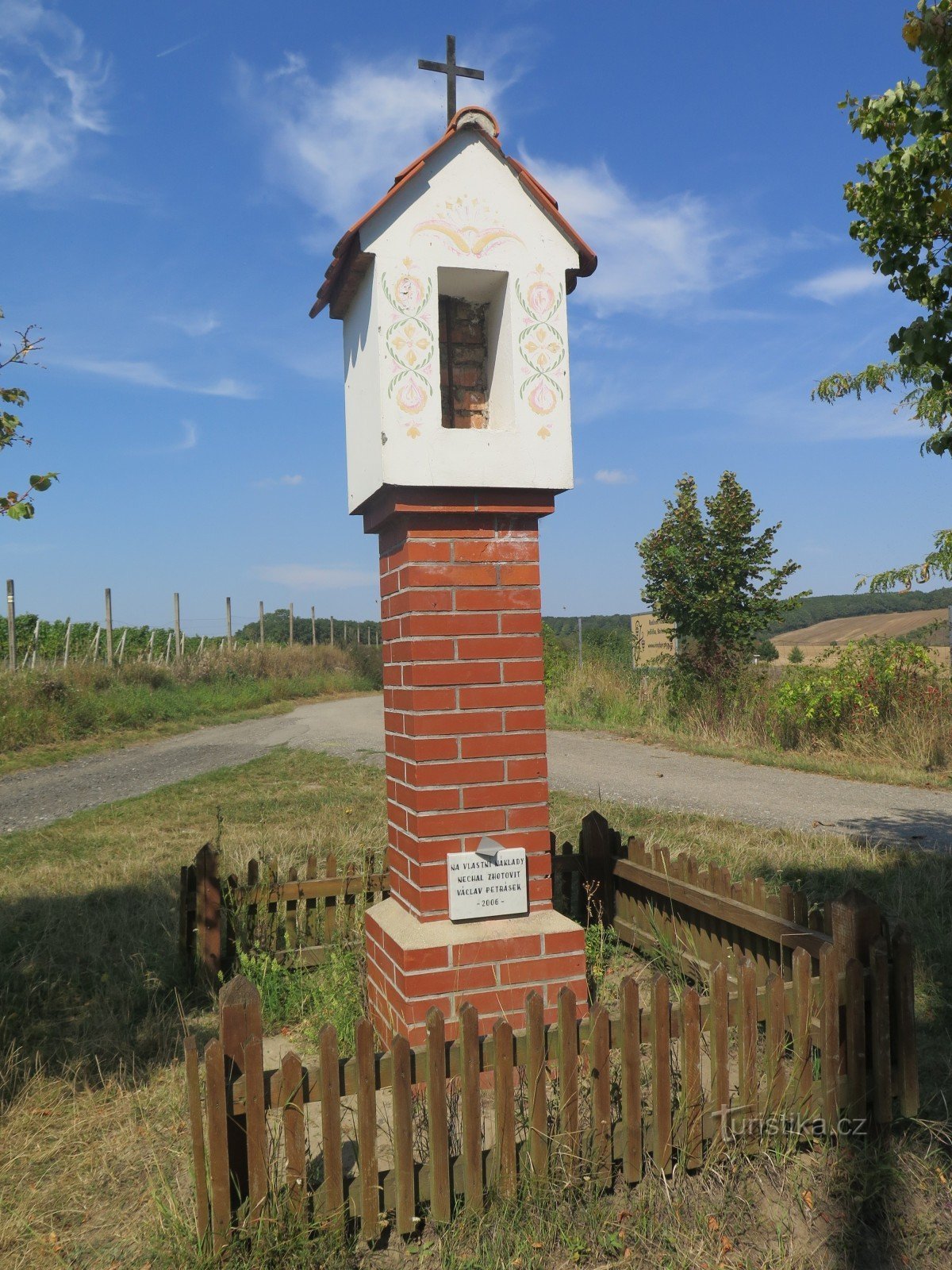 Kraví hora (Bořetice) - kwelling van St. Hubert