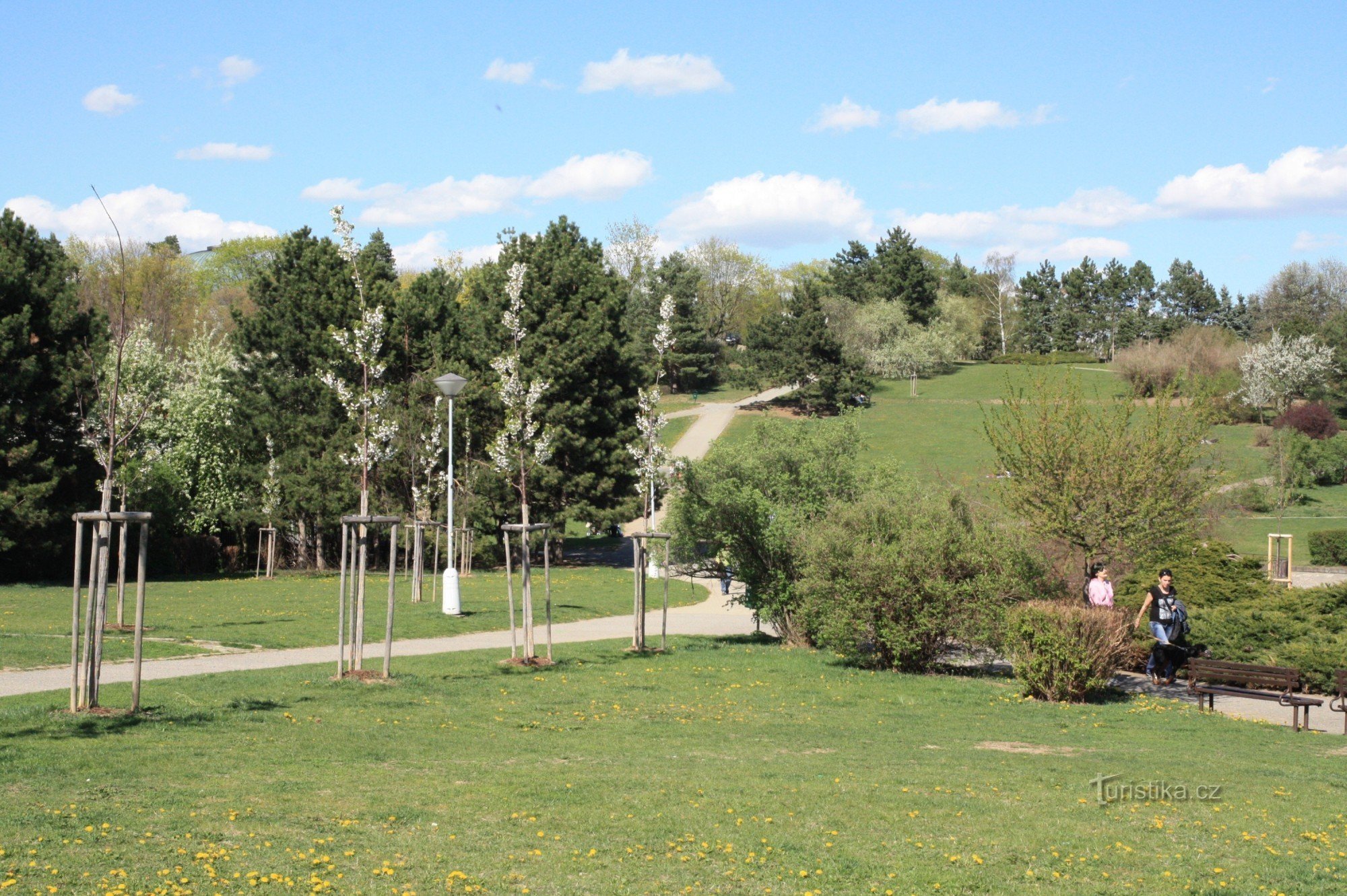 Kráví hora - park