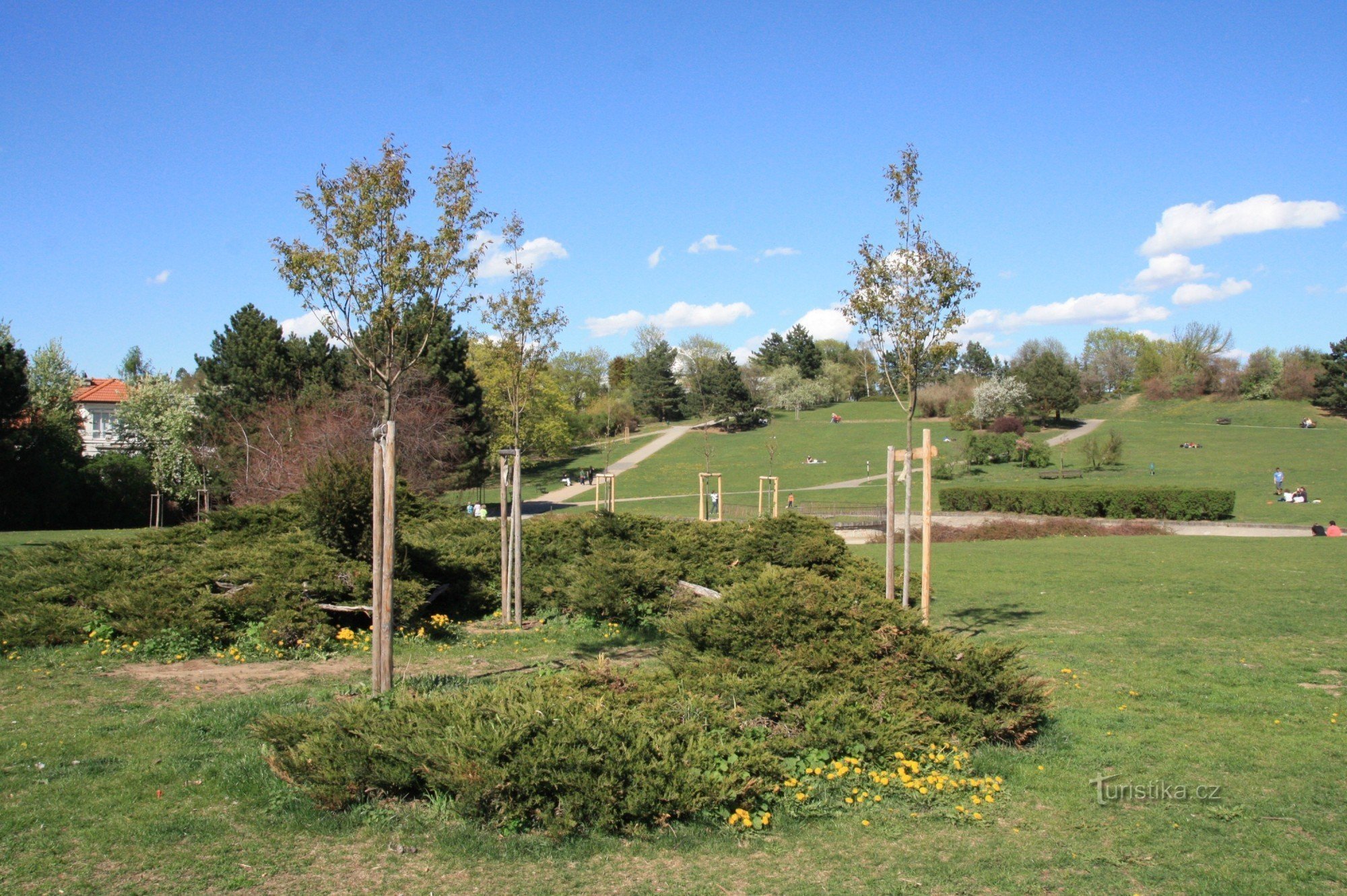 Kráví hora - park