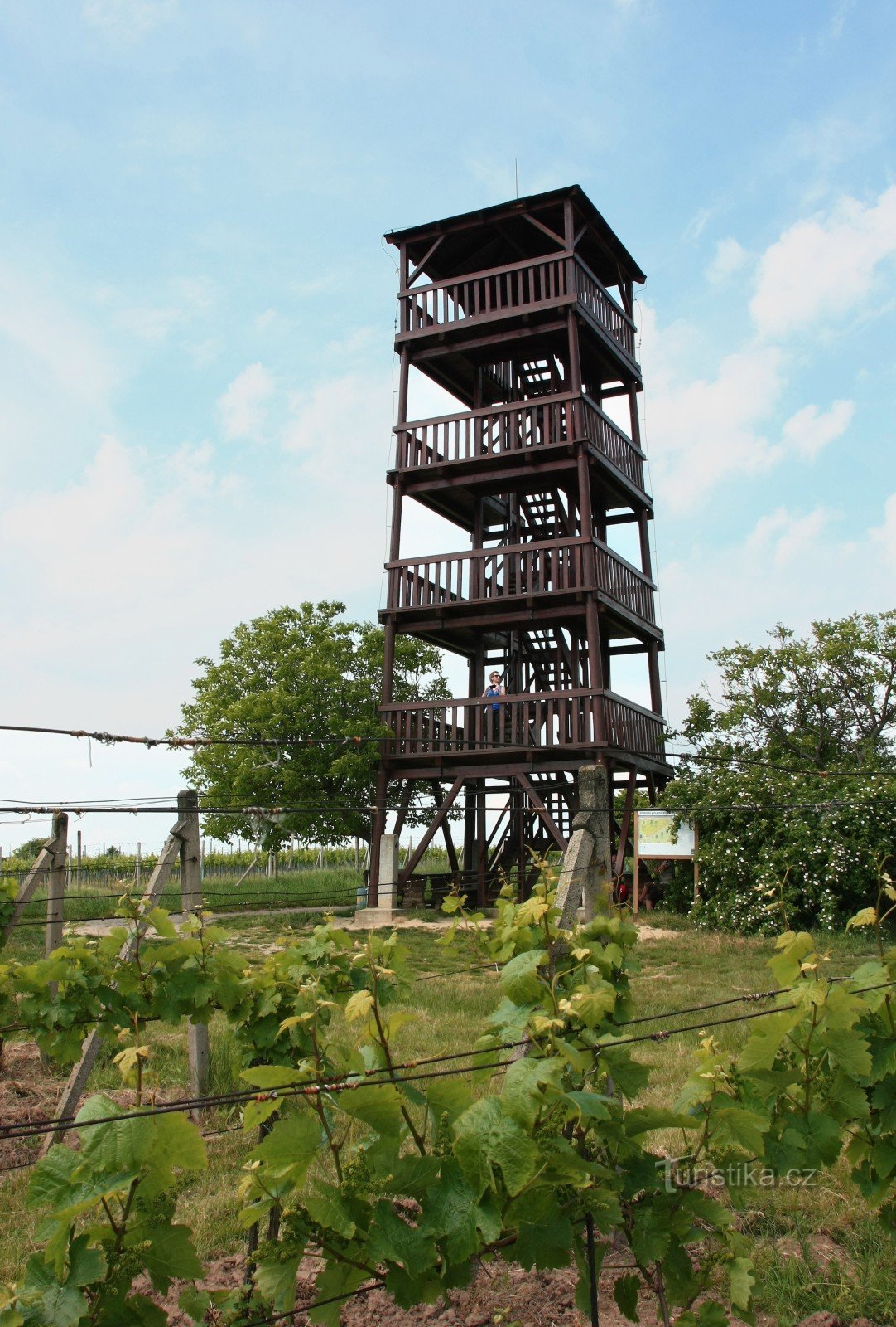 Torre di osservazione Kraví hora - 15 m, 57 gradini, 272 m sul livello del mare