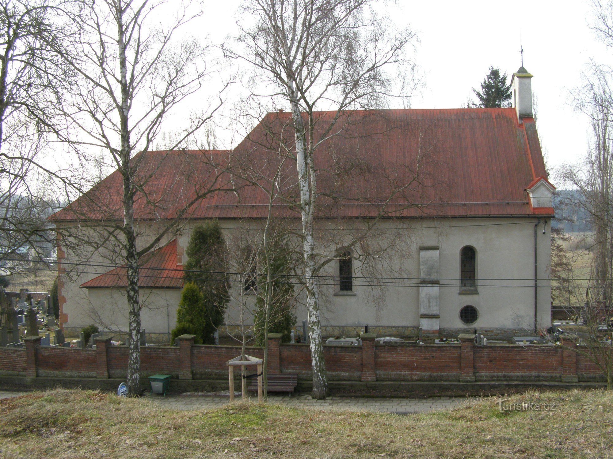 Krčín - Chiesa di S. Spirito