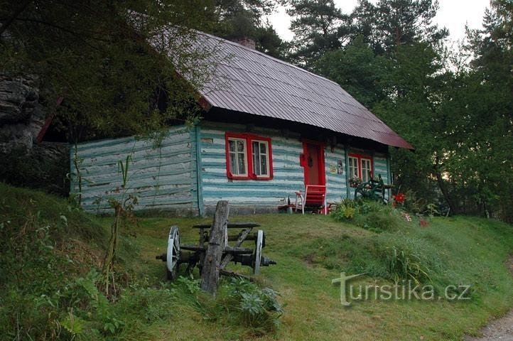 Krčkovice : l'un des cottages originaux de Krčkovice