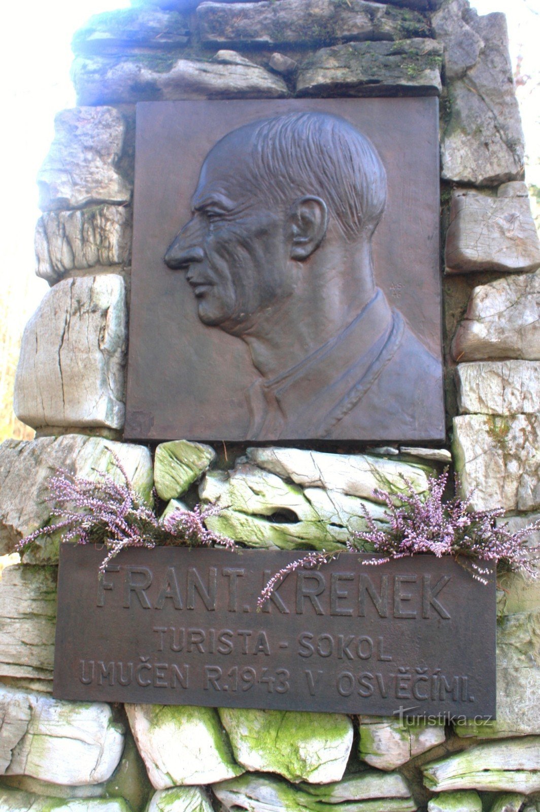 Le monument de Křenk