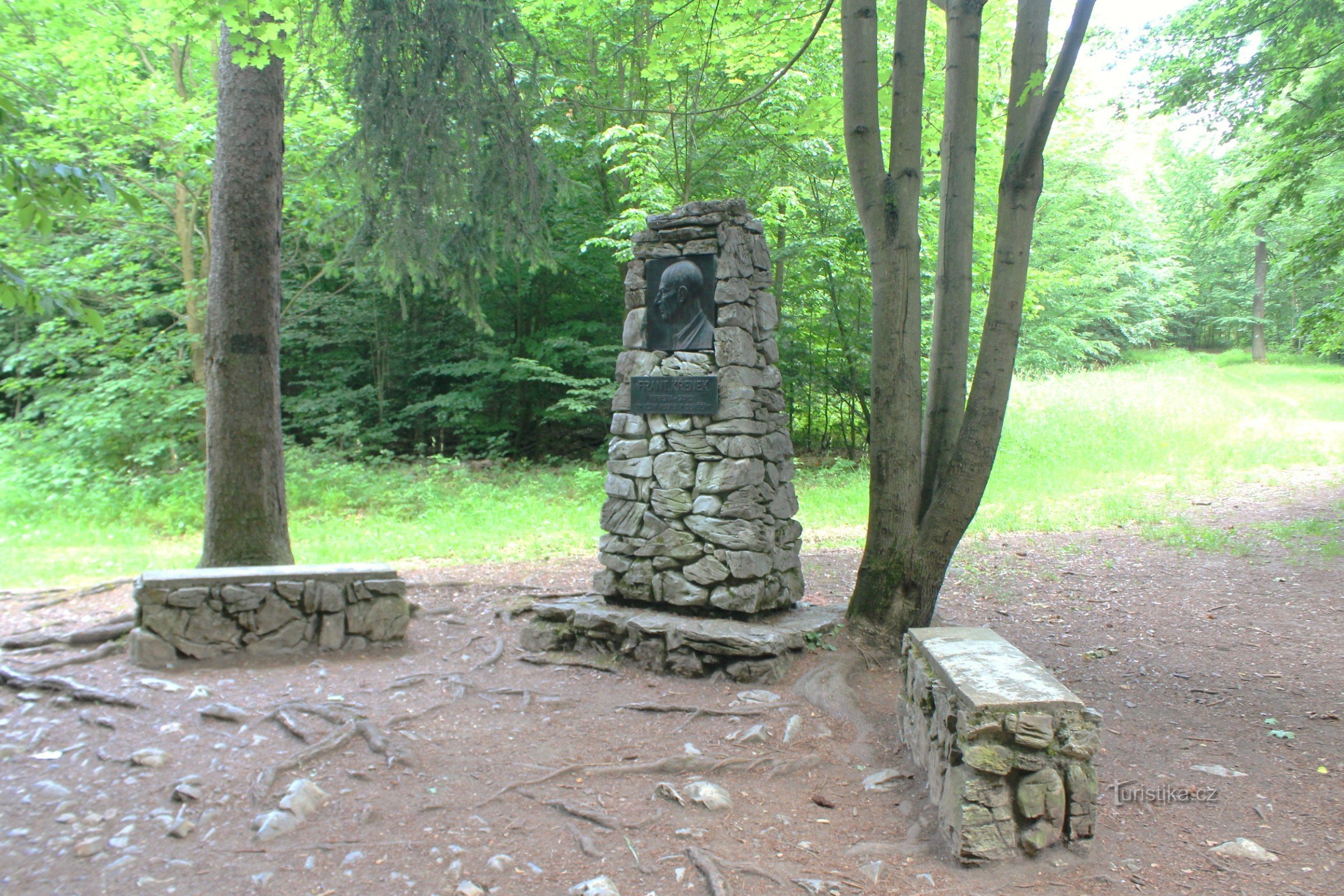 Le monument de Křenk