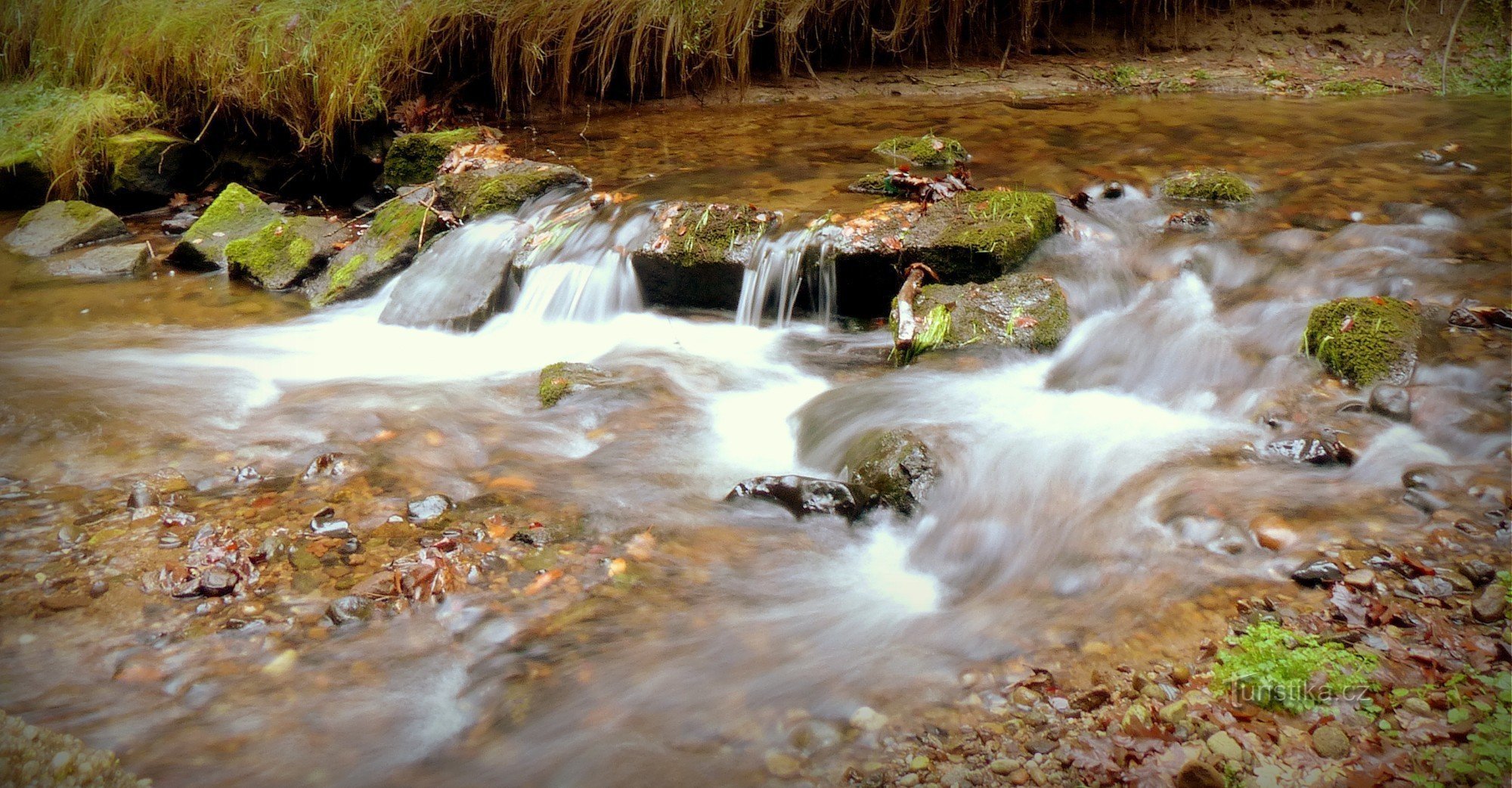 Křinice - arroyo en el valle de Kyjovský