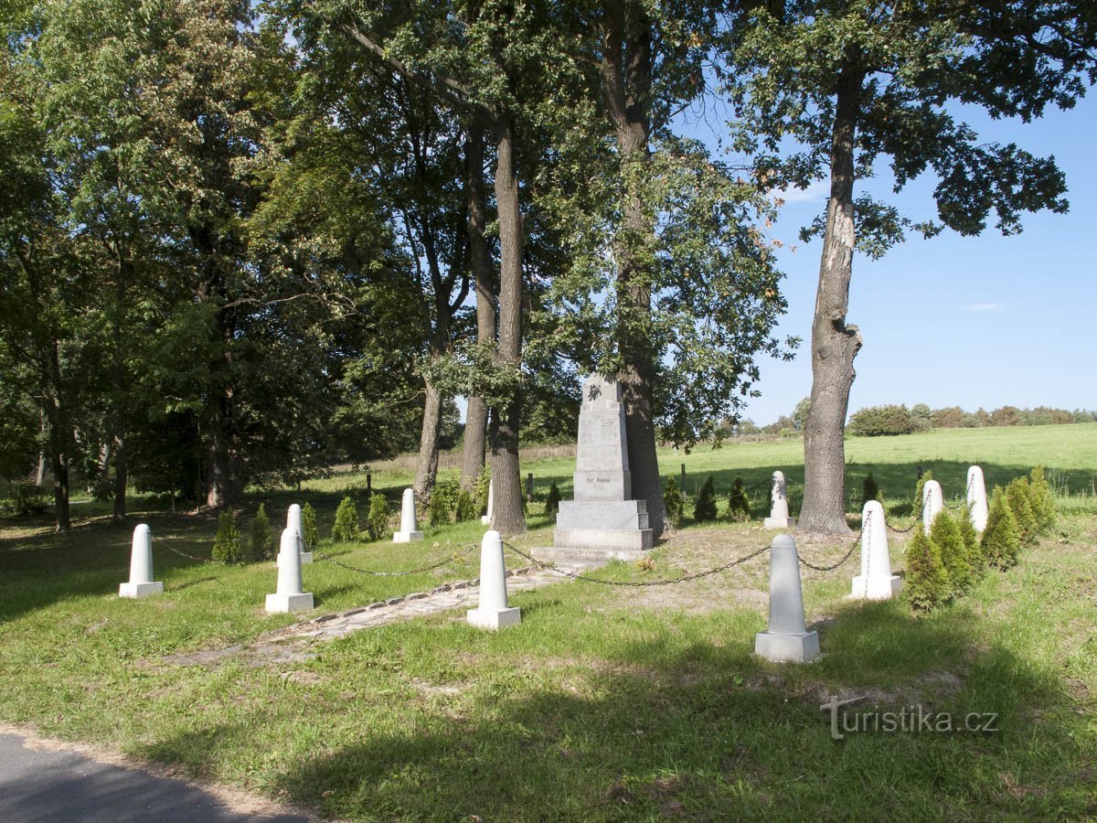 Křišťanovice – Monument från första världskriget