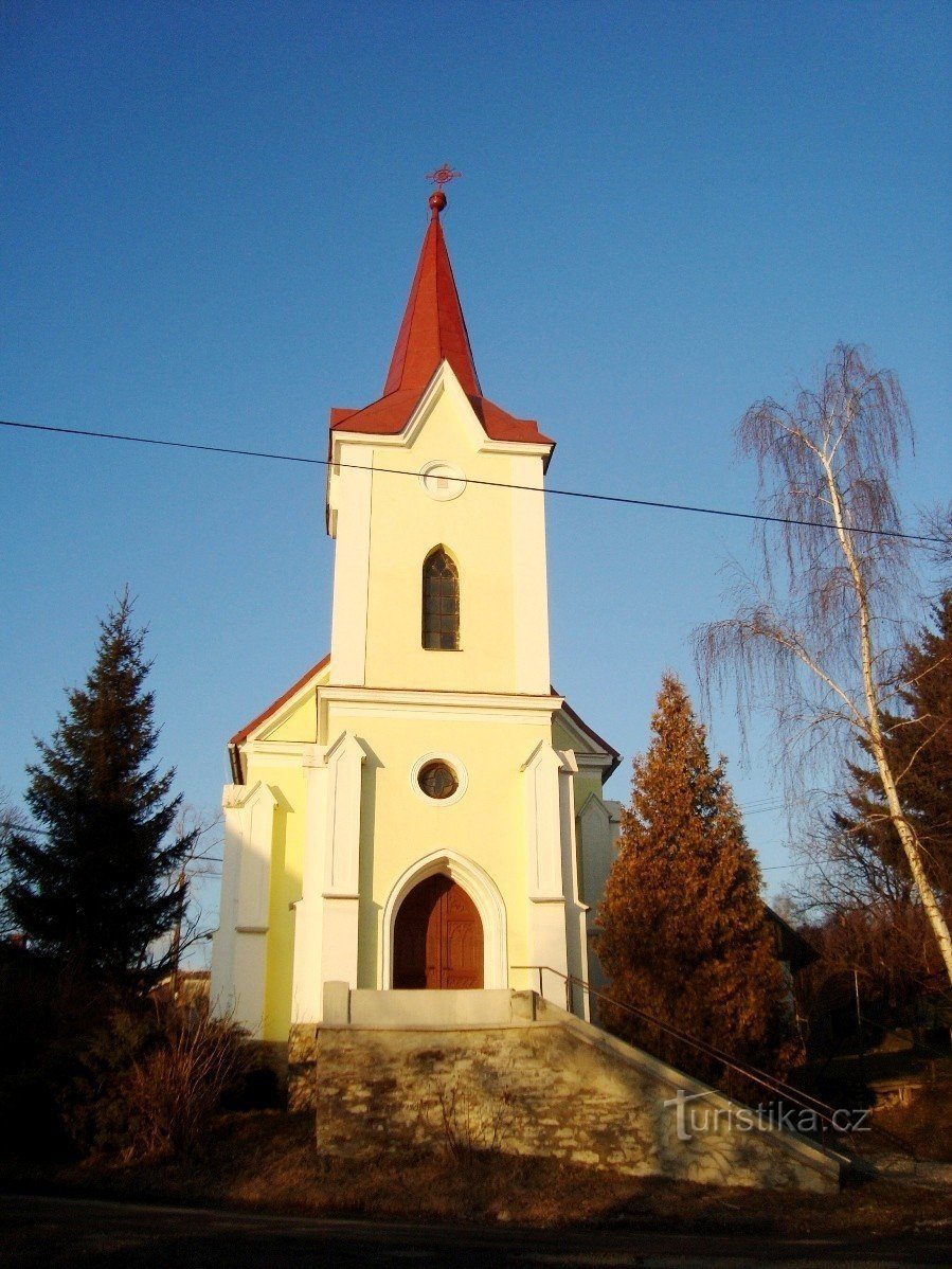 Křivá-capela de St. Florian-Foto: Ulrych Mir.