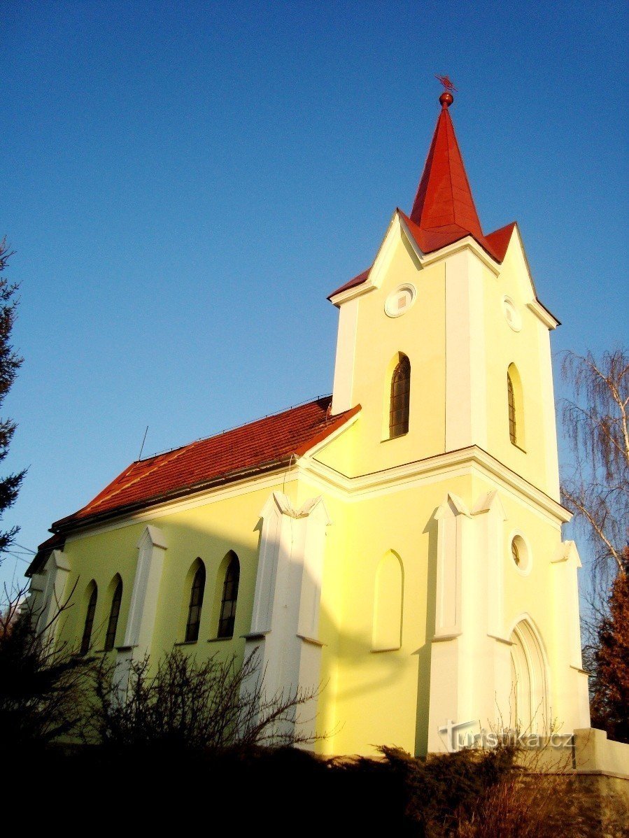 Křivá-chapelle de St. Florian-Photo: Ulrych Mir.