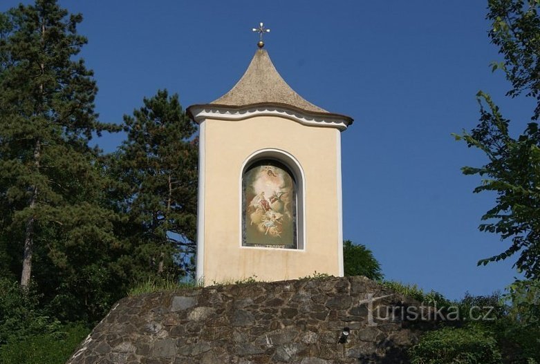 Křivoklát - la capilla de la Santísima Trinidad