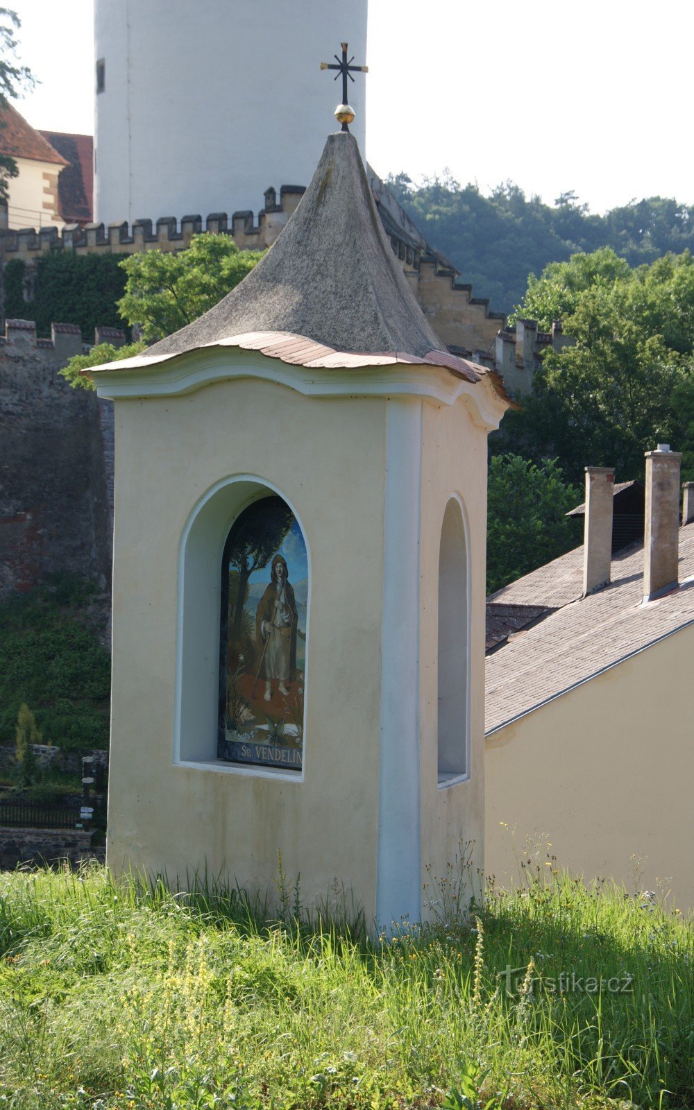 Křivoklát - la capilla de la Santísima Trinidad