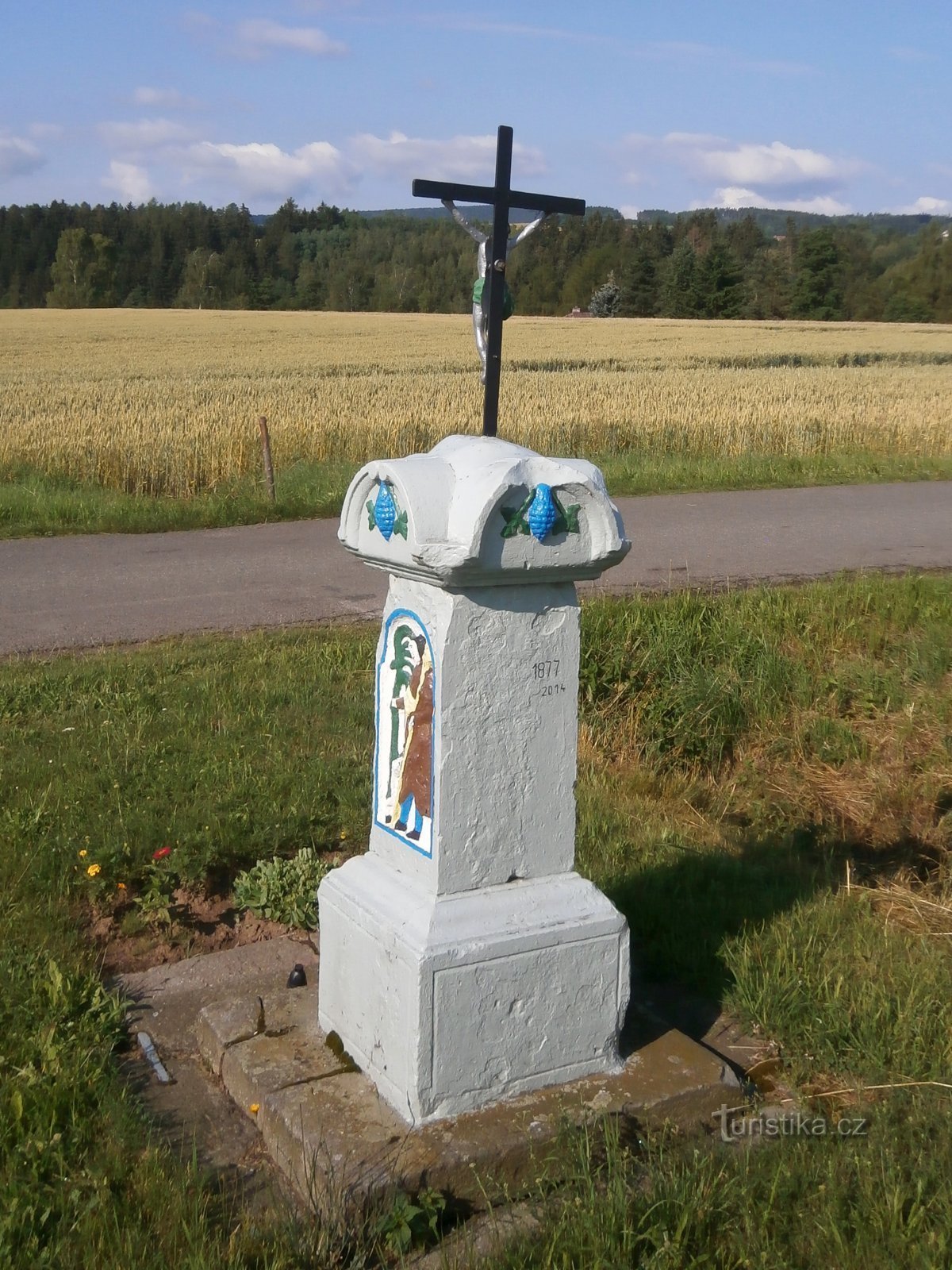 Cross on Popluží (Havlovice)