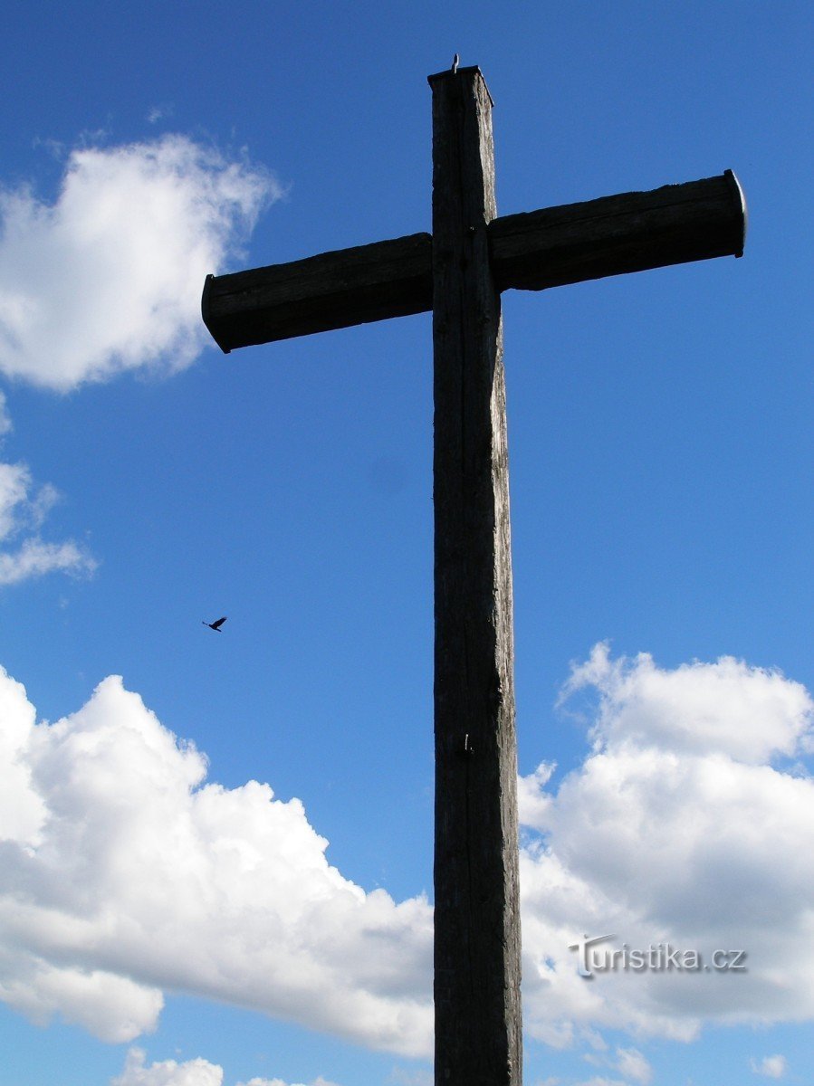 Крест на камне Роланда