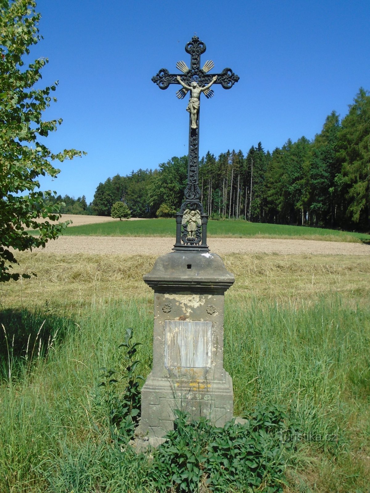 Krzyż na umarłych (Slatina nad Úpou, 7.8.2018 sierpnia XNUMX)