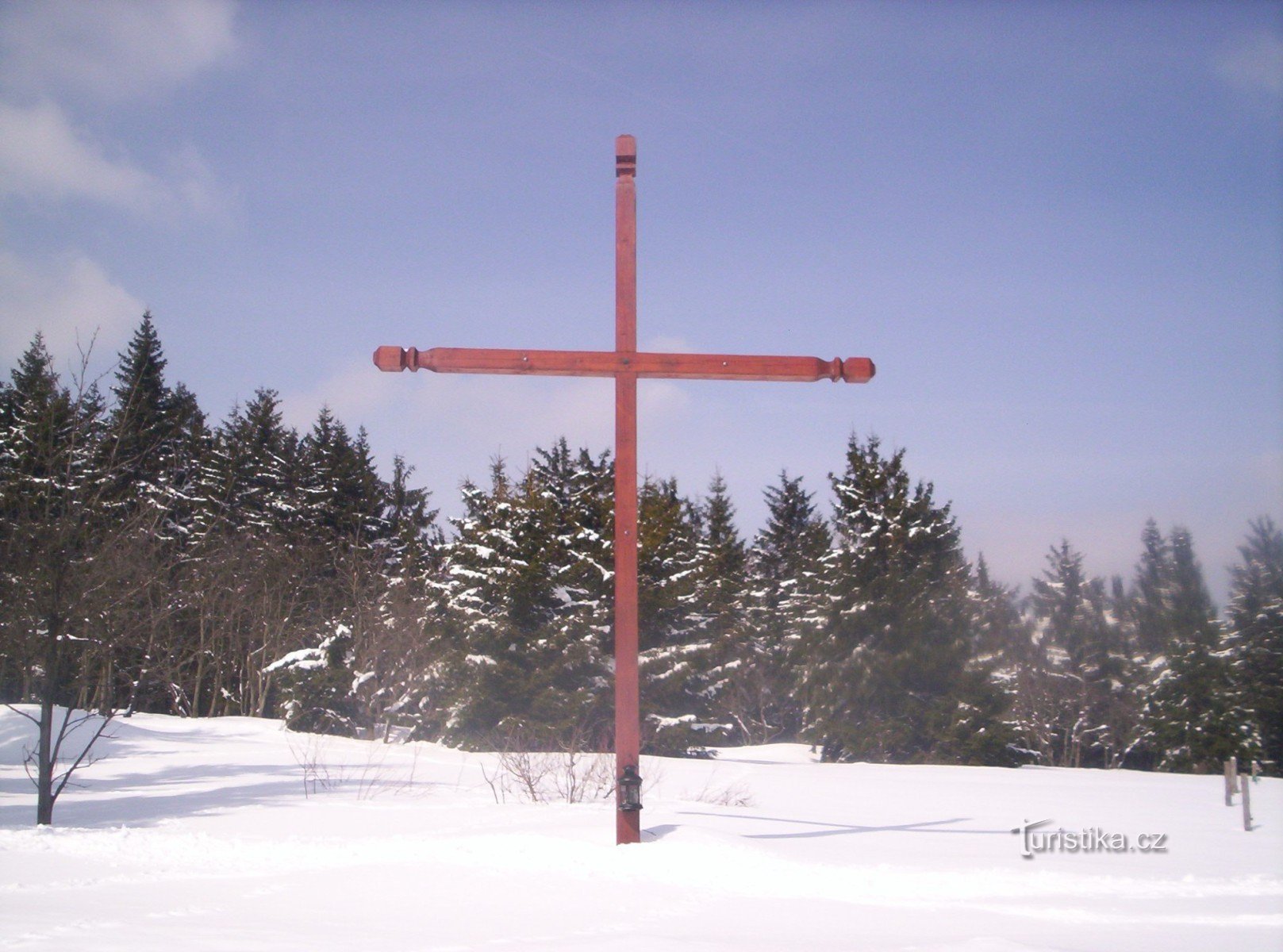 Крест возле Краловки