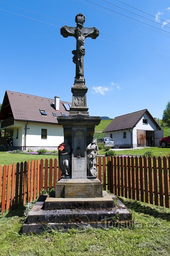 Cross with St. Isidore