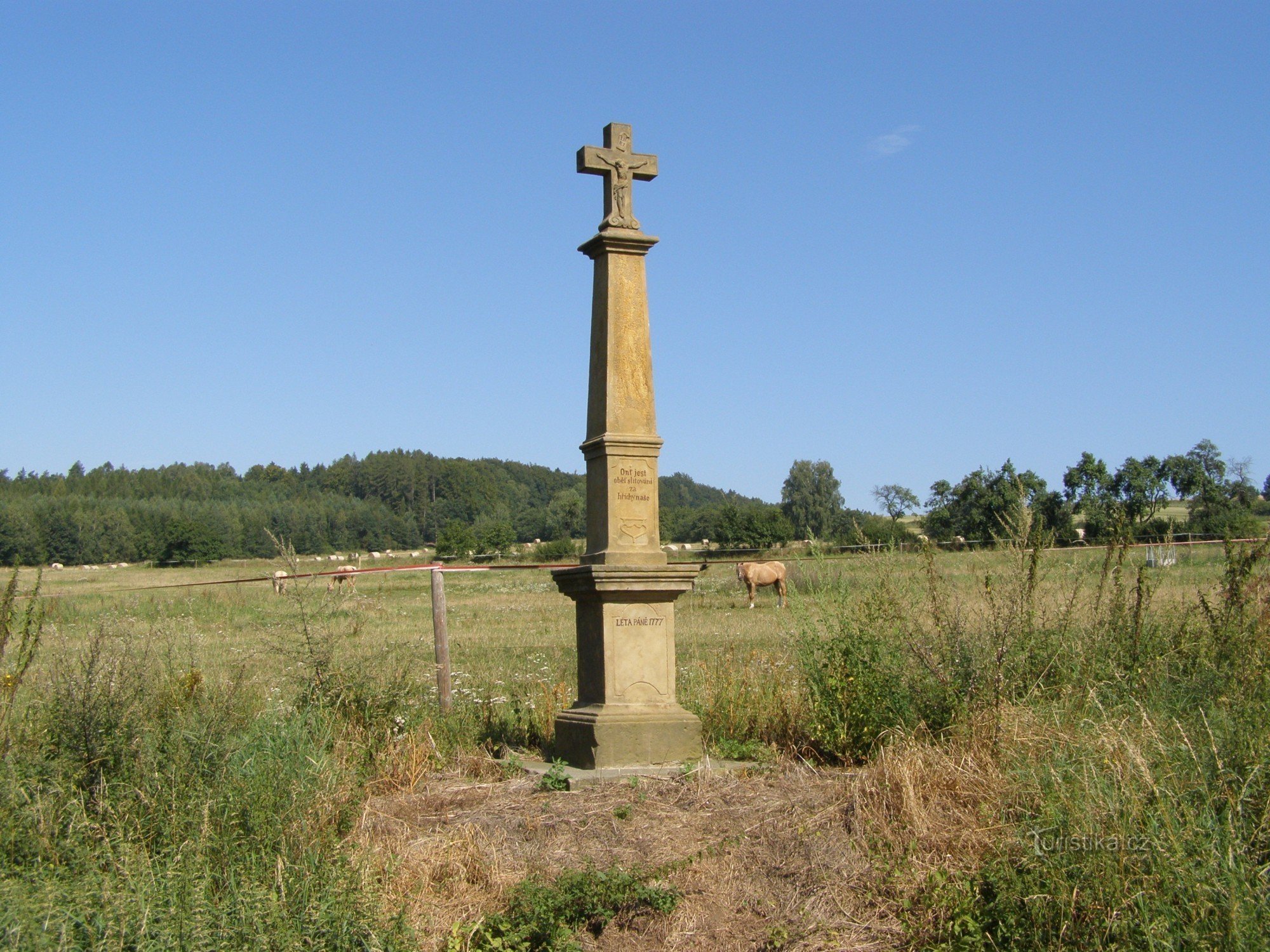 cross near Chlum