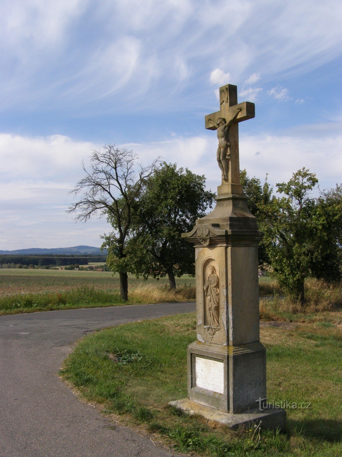 kereszt a Chotěborek - kilátó